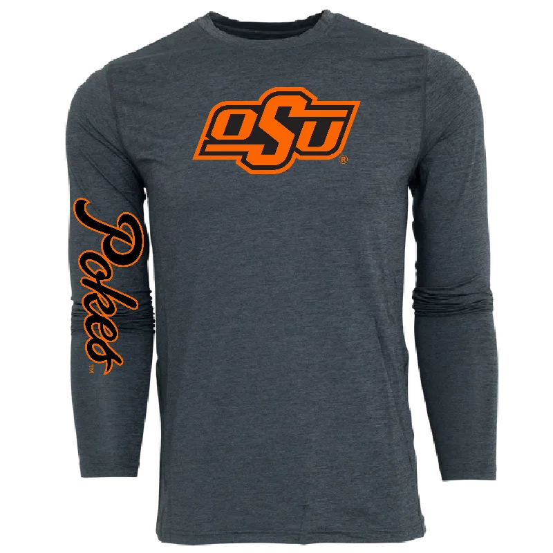 Oklahoma State Guide Sport Long Sleeve Tee Edgy Men's Punk