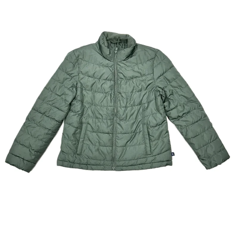 Coat Puffer & Quilted By Gap In Green, Size: M Refined Men's Hand