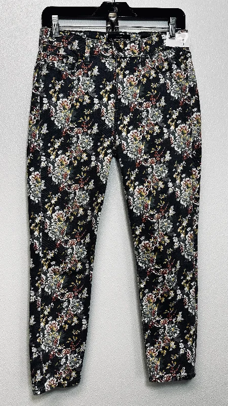 Floral Jeans Straight Lucky Brand O, Size 4 Trendy Men's Scandinavian