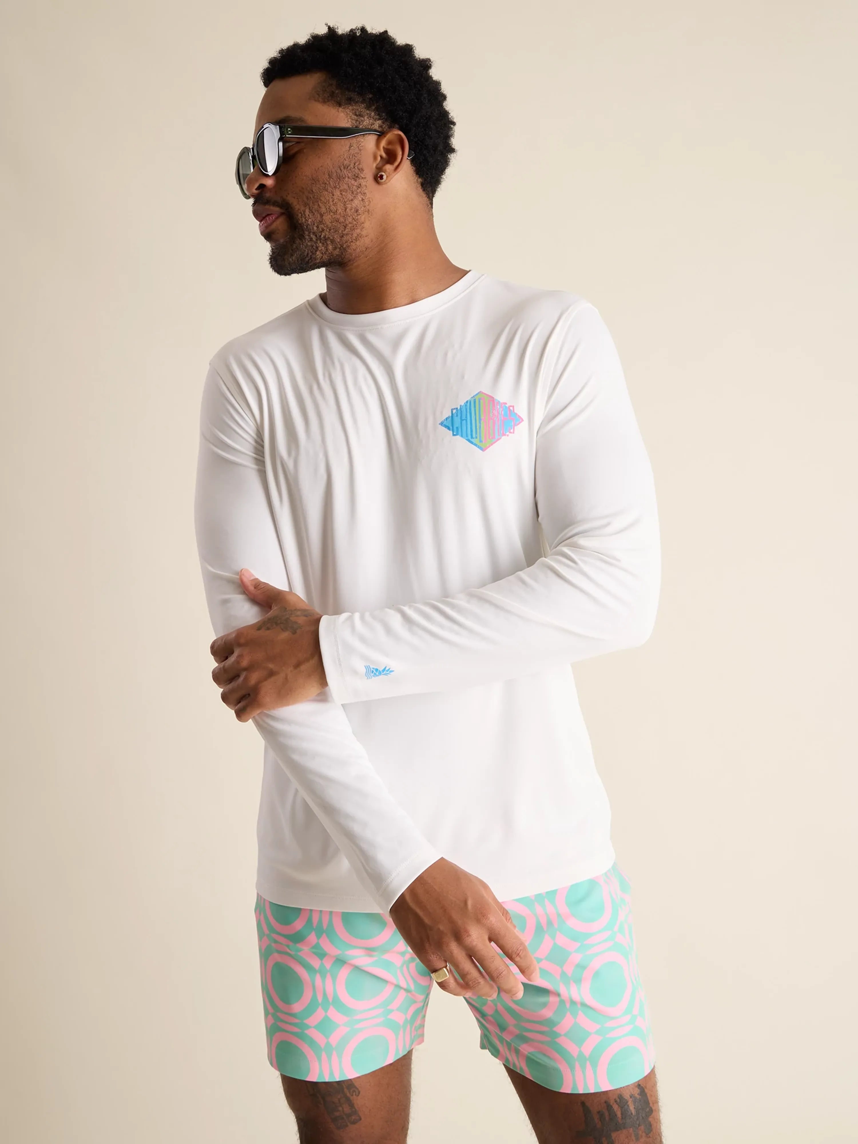 The Reflector (Sun Crewneck) Polished Men's Satin