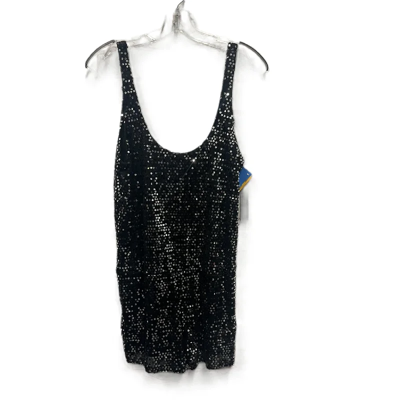 Top Romper By Aqua In Black, Size: M Monochromatic All