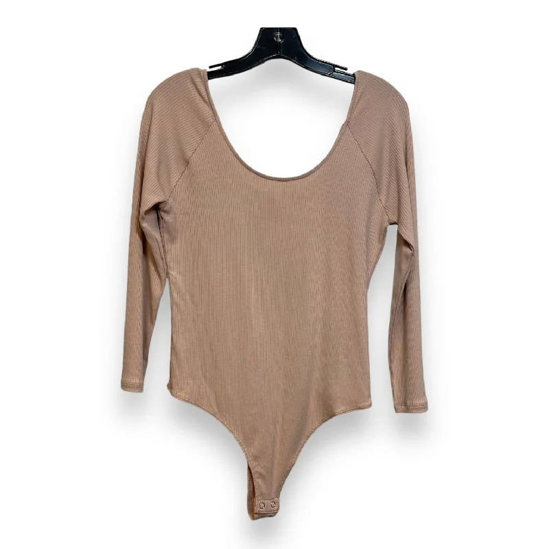 Bodysuit By Banana Republic O In Dusty Pink, Size: M Monochromatic Office Style