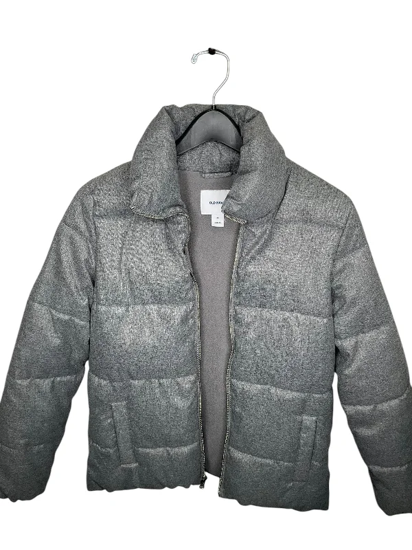 Coat Puffer & Quilted By Old Navy In Grey, Size: Xs Dynamic Men's Moto