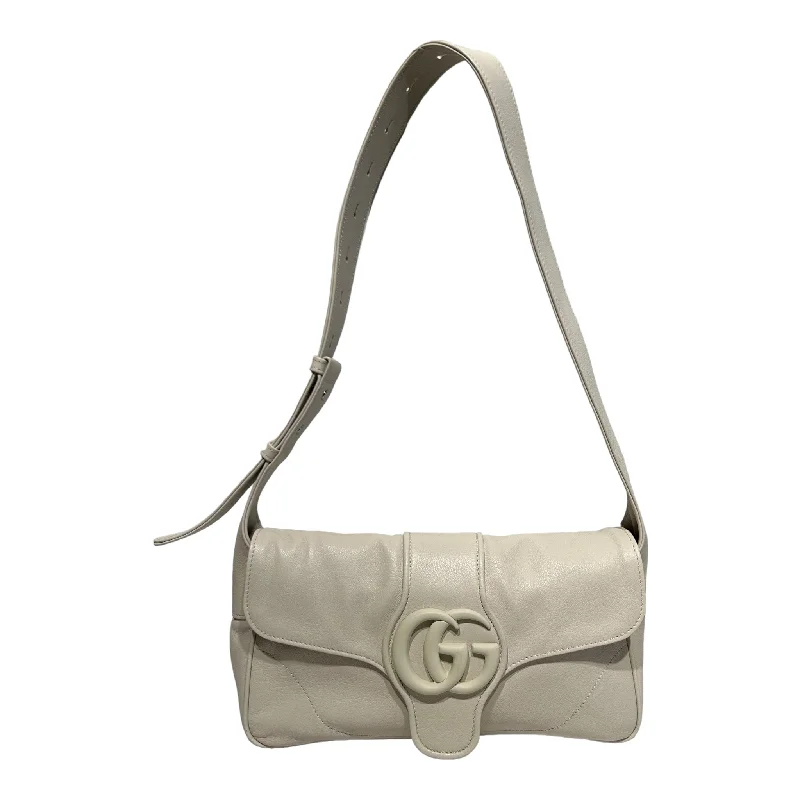 GUCCI/Hand Bag/S/Leather/WHT/aphrodite Artistic Men's Avant