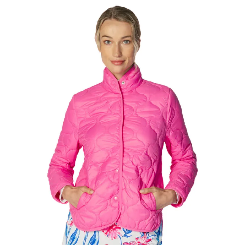 G Lifestyle Padded Jacket - Hot Pink Dynamic Men's High