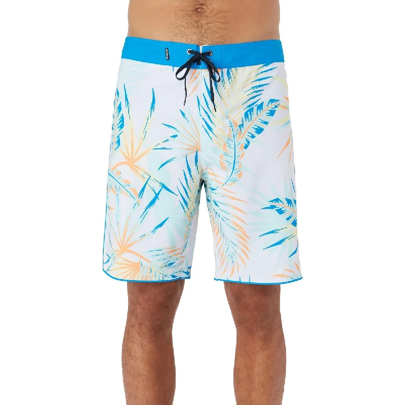 O'Neill Mens Tropic Shadow Printed Board Shorts Swim Trunks Confident Men's High