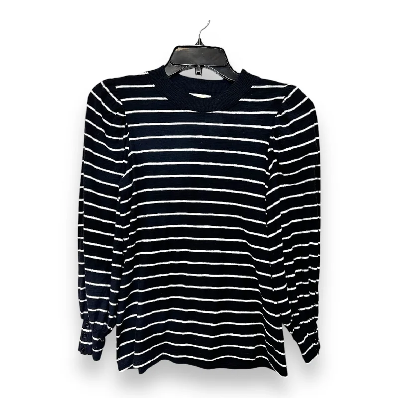 Top Long Sleeve By Clothes Mentor In Striped, Size: Xs Cool Men's Skate