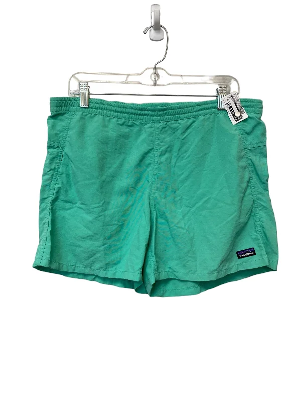 Teal Shorts Patagonia, Size M Sleek Men's Metallic