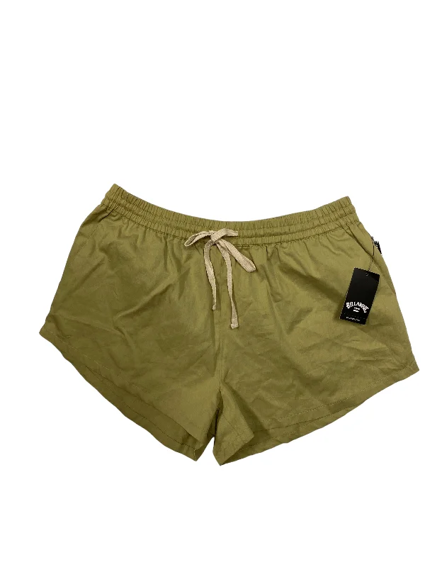 Green Shorts Billabong, Size L Sophisticated Men's French