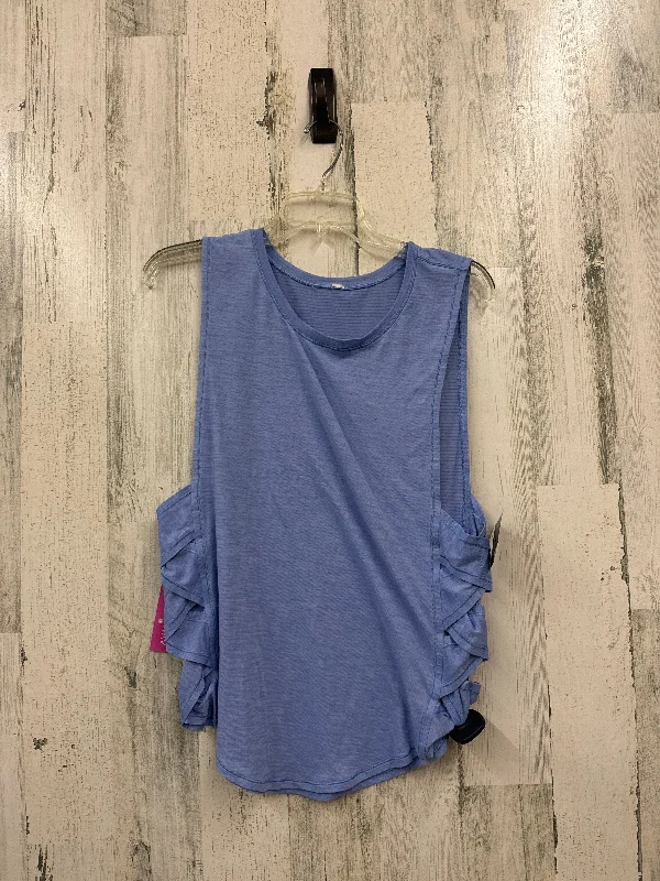 Blue Athletic Tank Top Lululemon, Size S Hip Men's Retro