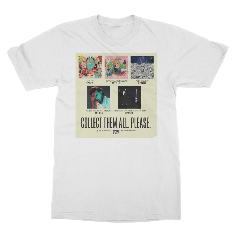 Collect Them All White T-Shirt Cool Men's Skate