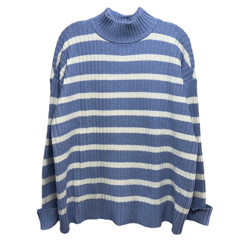 Sweater By Loft In Striped Pattern, Size: M Earthy Men's Hemp