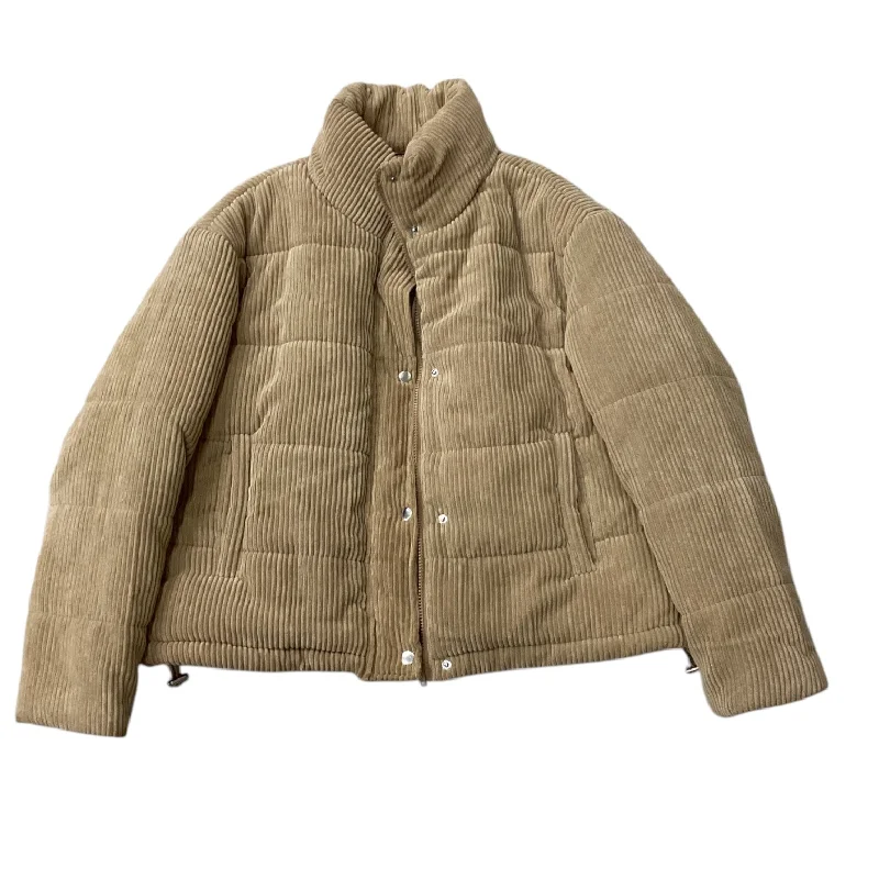 Coat Other By Clothes Mentor In Tan, Size: L Earthy Men's Sustainable 