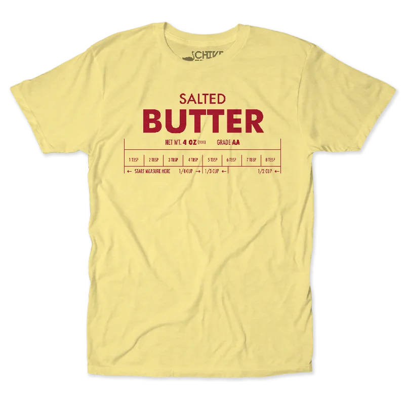 Salted Butter Unisex Tee Modern Men's Geometric