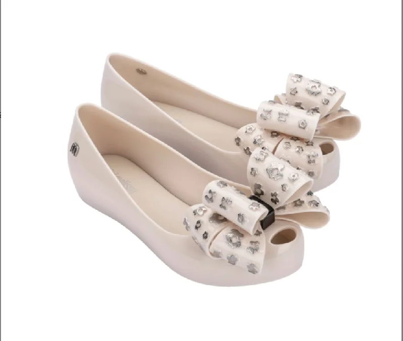 Mini Melissa Ultrasweet Girl in Beige Elegant Men's Cashmere