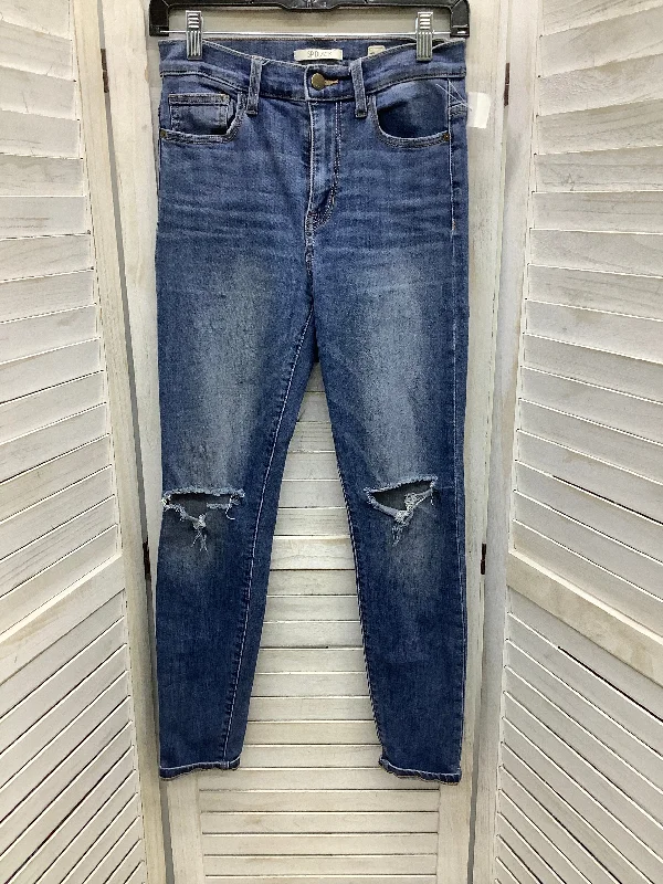 Blue Denim Jeans Skinny Clothes Mentor, Size 6 Tough Men's Military