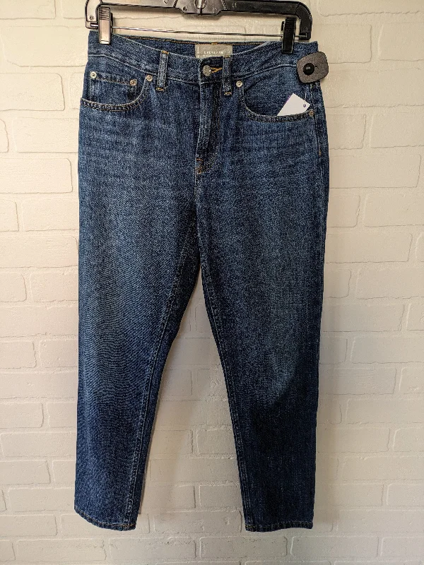 Blue Denim Jeans Straight Everlane, Size 2 Sharp Men's Italian