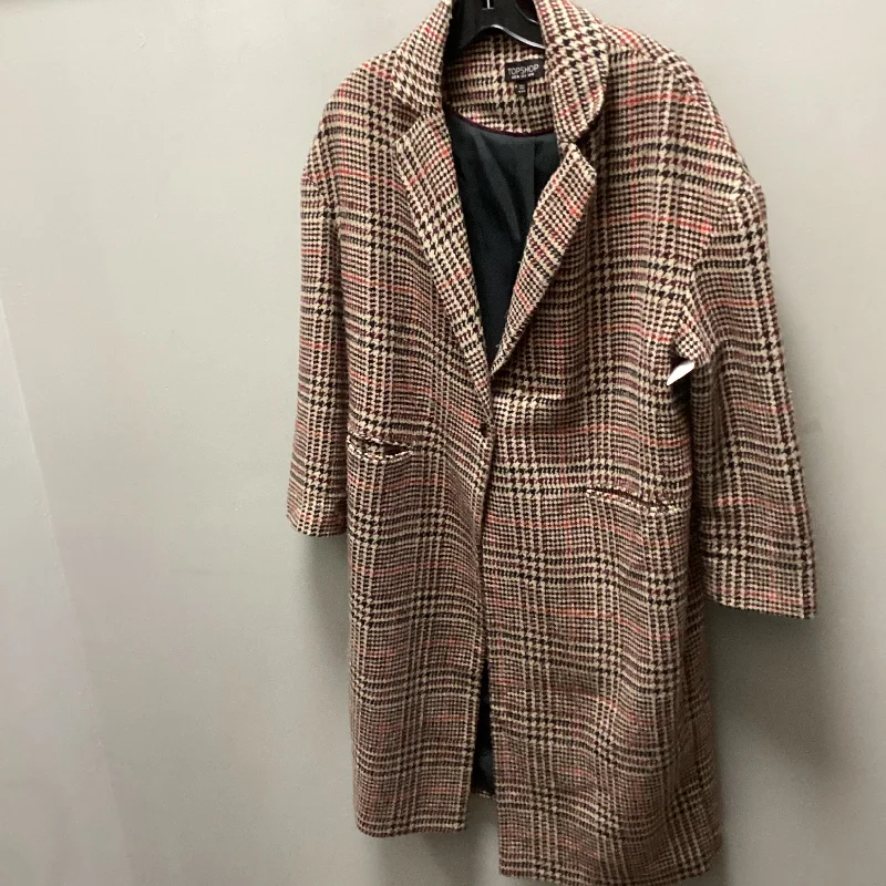 Coat Other By Topshop In Tan, Size: S Sharp Men's Italian