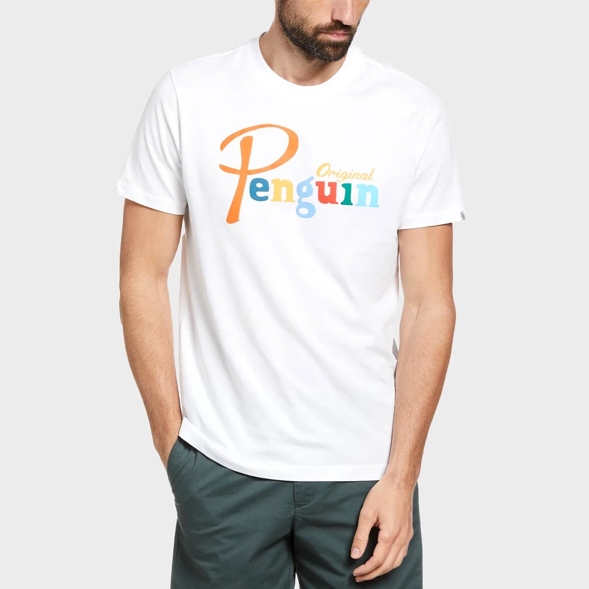 Mens Penguin T-shirt Practical Men's Quick