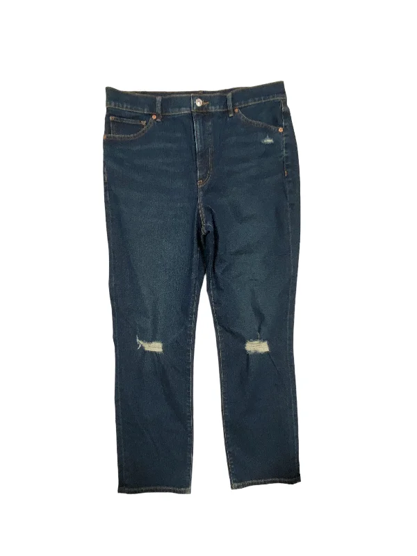 Blue Denim Jeans Straight Express, Size 12 Organic