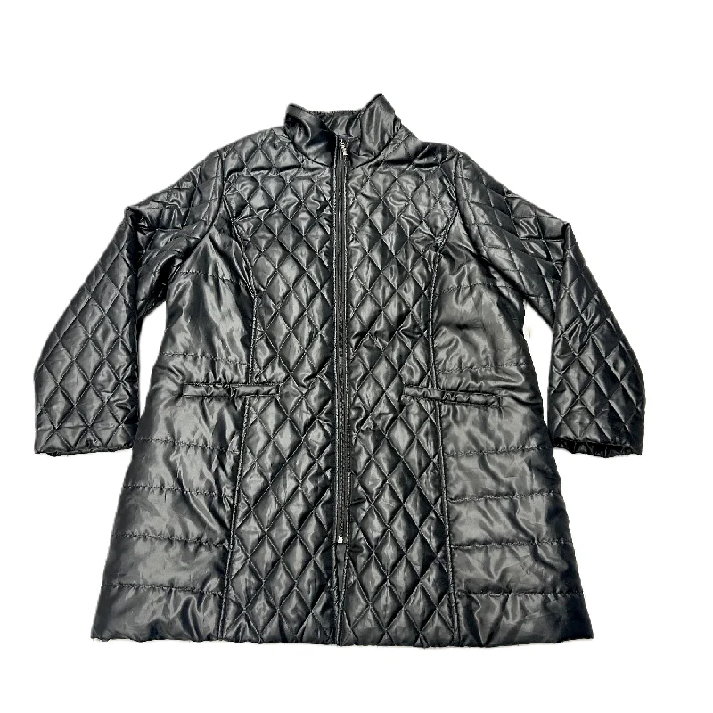 Coat Puffer & Quilted By Roamans In Black, Size: L Casual Men's Japanese 