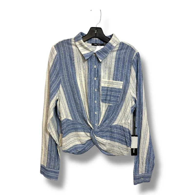 Top Long Sleeve By Doe & Rae  Size: L Organic