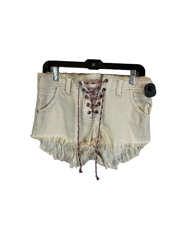 Cream Shorts We The Free, Size 2 Monochromatic All