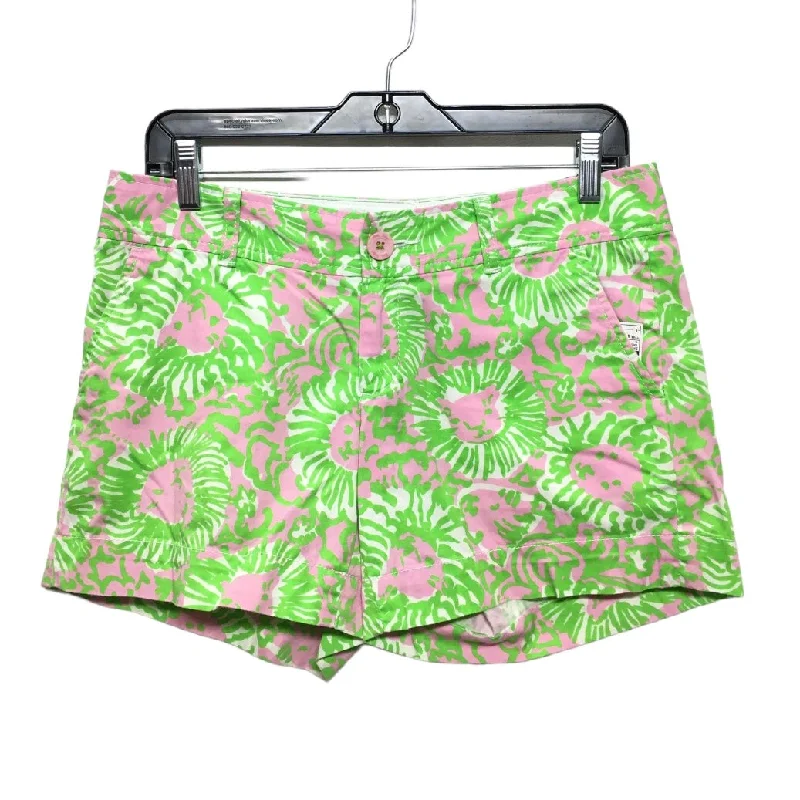 Green & Pink Shorts Lilly Pulitzer, Size 4 Masculine Men's Thick