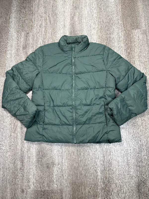 Coat Puffer & Quilted By Gap In Green, Size: S Masculine Men's Thick