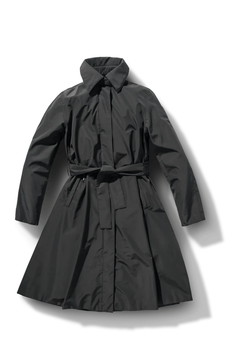 Nobis Ivy Ladies Tailored Trench Coat Artistic Men's Hand