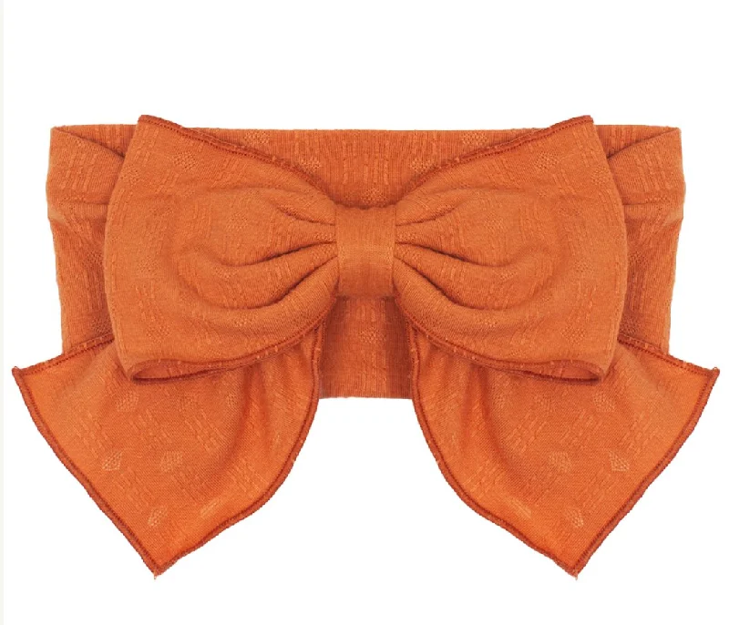 Orange Knit Headband Tough Men's Tactical