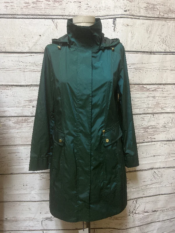 Coat Raincoat By Cole-haan In Green, Size: S Refined Men's European