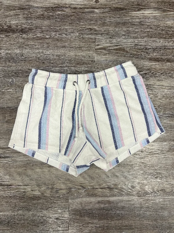 Blue & White Shorts Ocean Drive, Size S Dapper Men's 1920S