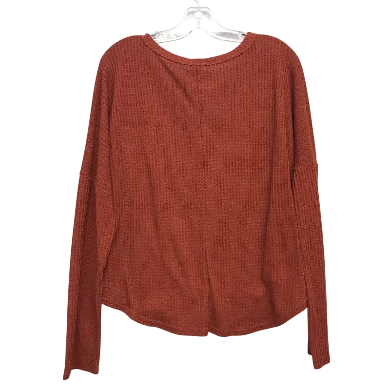 Top Ls By Rue 21 In Orange, Size:Xl Laid