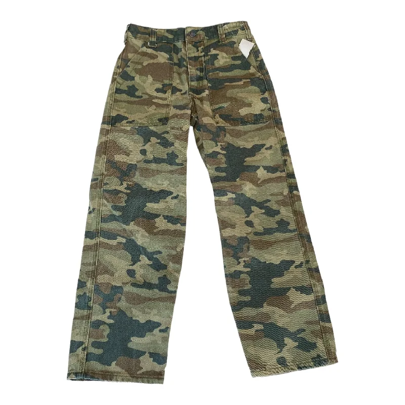 Camouflage Print Jeans Cropped We The Free, Size 0 Tough Men's Tactical