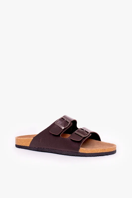 Brown Sandals British Gentleman Style