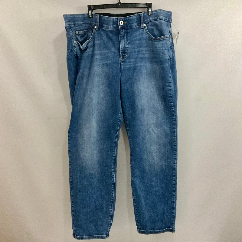 Jeans Straight By Torrid  Size: 24 Tailored