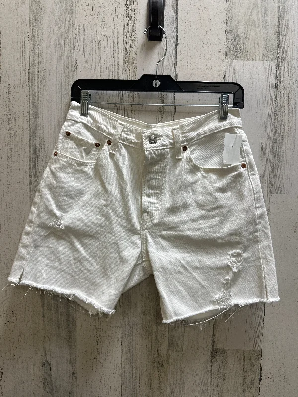 White Shorts Level 99, Size 4 Hip Men's Urban