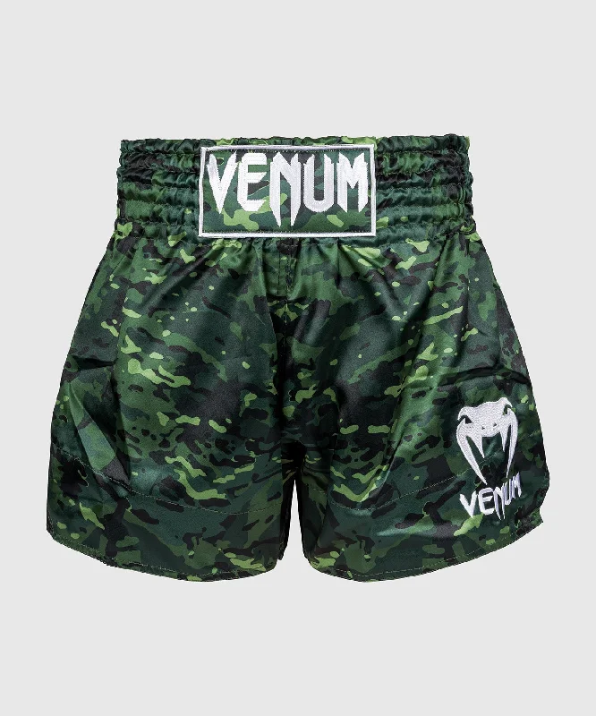 Venum Classic Muay Thai Shorts - Forest Camo Dapper Men's 1920S