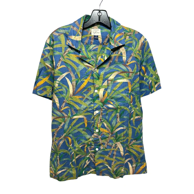 Top Short Sleeve By J. Crew In Tropical Print, Size: S Luxurious Men's High