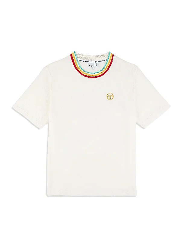 Slice T-Shirt- Gardenia/ Gold Cozy Men's Winter