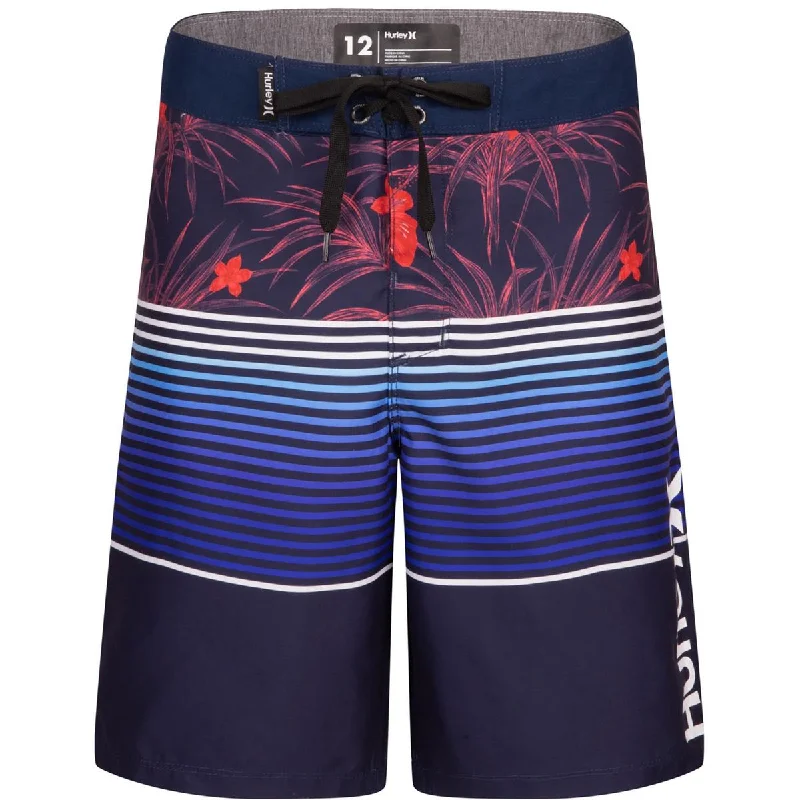 Hurley Mens Logo Printed Swim Trunks Masculine Men's Thick