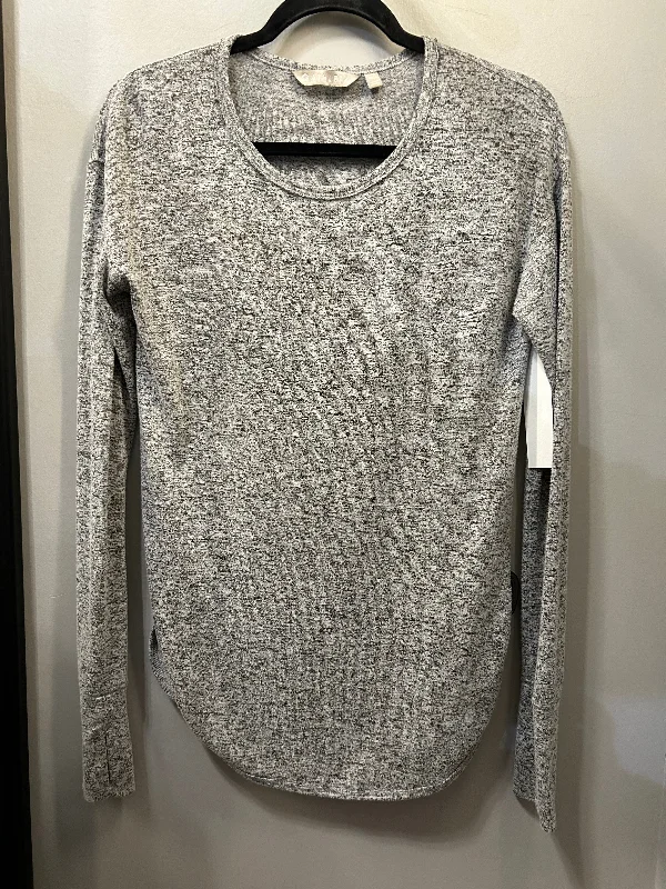 Athletic Top Long Sleeve Crewneck By Athleta In Grey, Size: Xxs Artistic Men's Avant