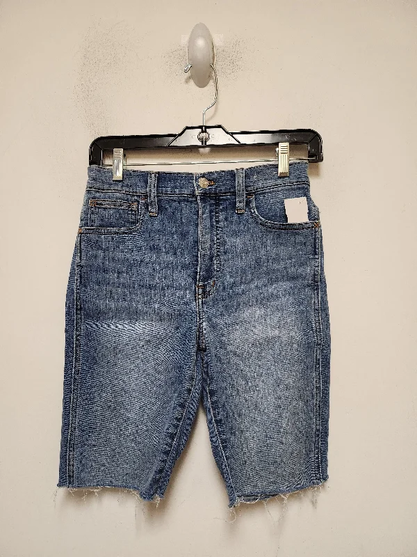 Blue Denim Shorts Madewell, Size 4 Trendy Men's Scandinavian