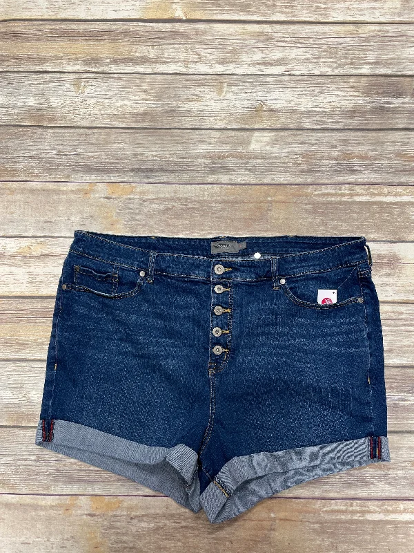 Blue Denim Shorts Torrid, Size 24 Cclassic Men's Tweed