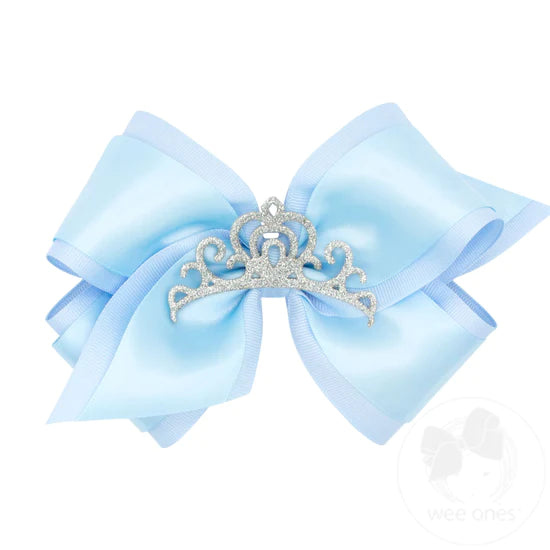 Princess King Size Clip In Blue Polished Men's Satin