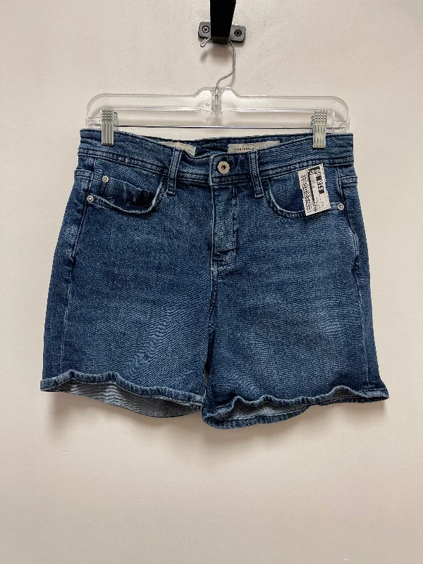 Blue Denim Shorts Pilcro, Size 4 Gym