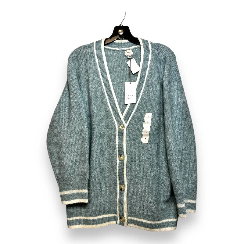 Cardigan By A New Day In Blue, Size: M Dynamic Men's Moto