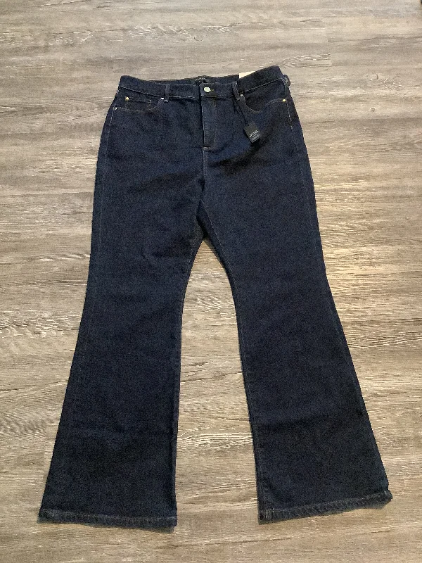 Blue Jeans Boot Cut Ann Taylor, Size 14 Gym