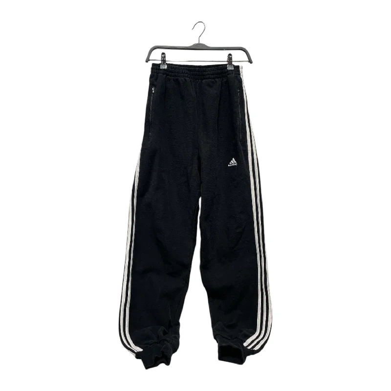 BALENCIAGA/BALENCIAGA/adidas/Sweat Pants/XXS/Cotton/BLK/adidas black sweats Earthy Men's Sustainable 